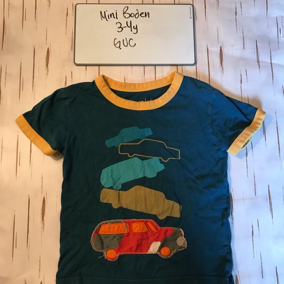 Mini Boden Other - Mini Boden Car Shirt